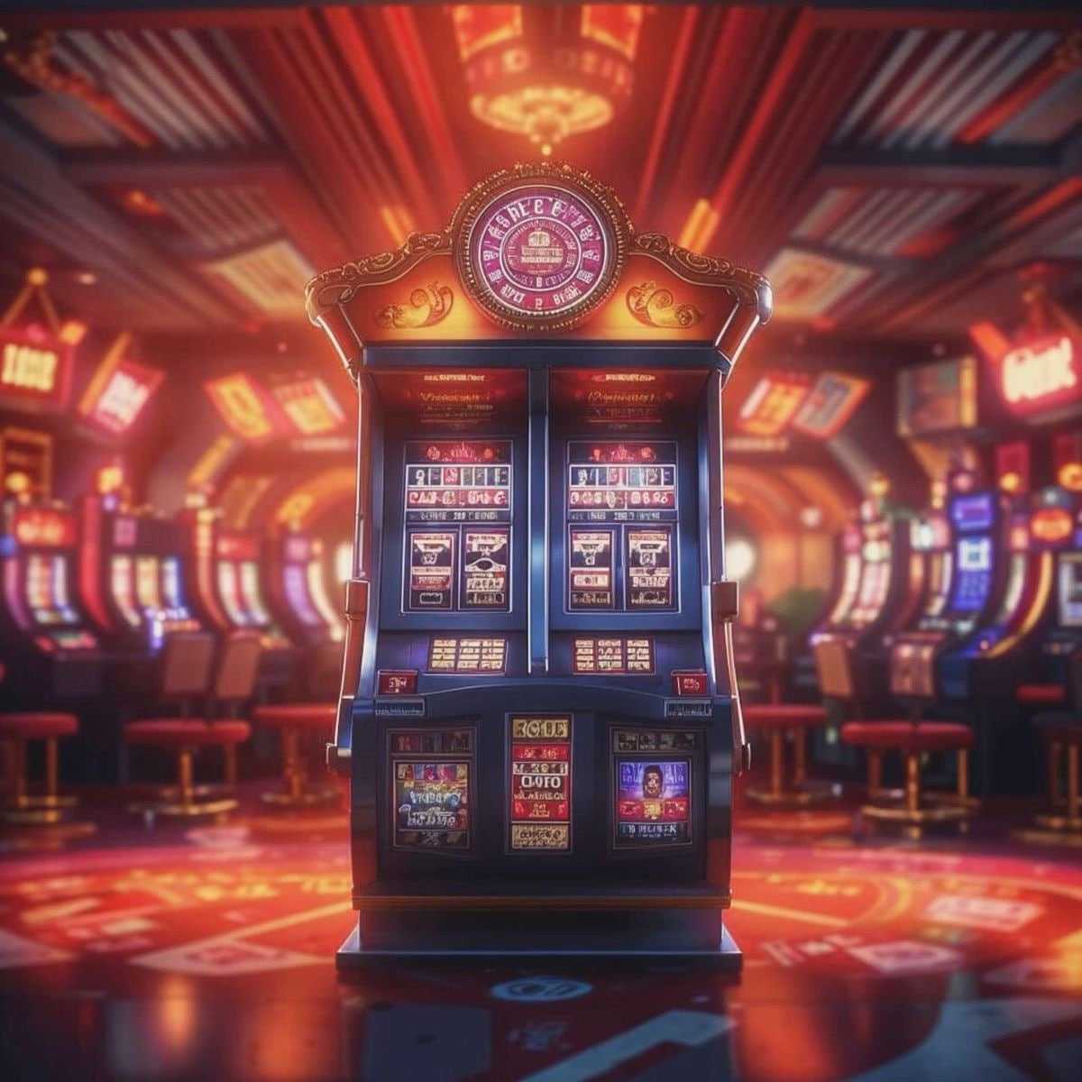 Mobile slot game screen showing spinning reels on a Filipino player's phone